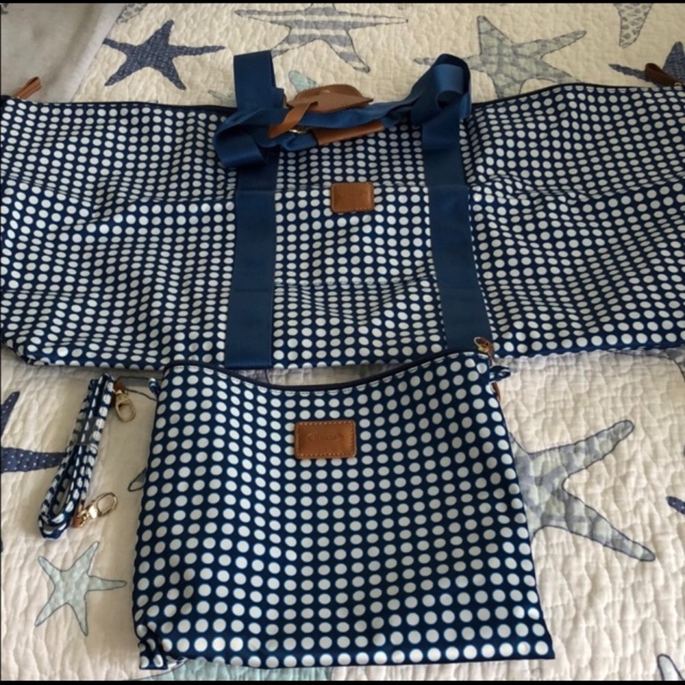 BRICS Brand new large duffle and smaller bag